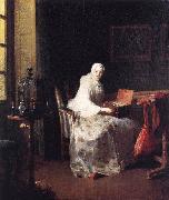 The Canary, jean-Baptiste-Simeon Chardin